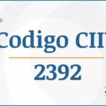 Código CIIU 2392 Actividades Económicas DIAN