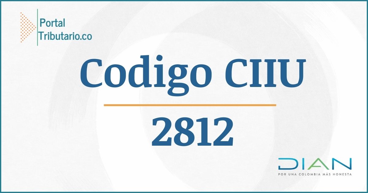 Actividad-o-Código-CIIU-2812
