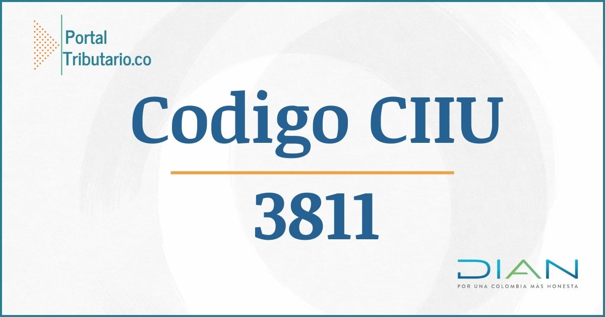 Actividad-o-Código-CIIU-3811