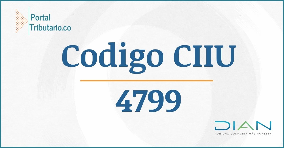 Actividad-o-Código-CIIU-4799