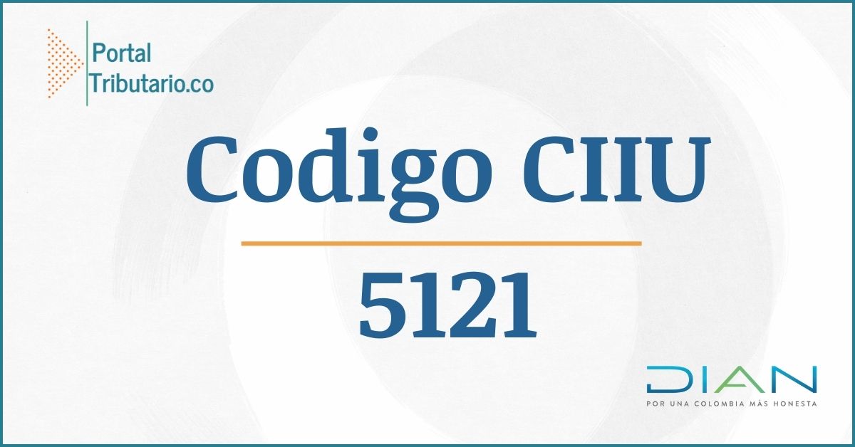 Actividad-o-Código-CIIU-5121