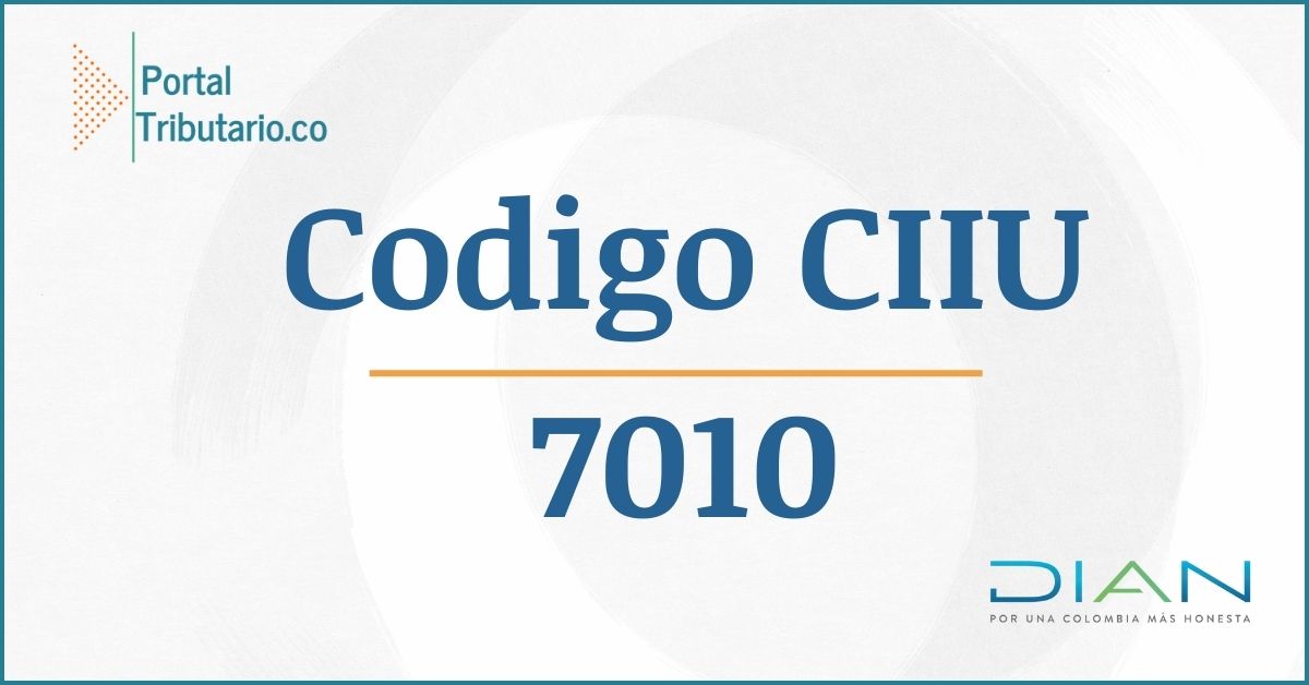Actividad-o-Código-CIIU-7010