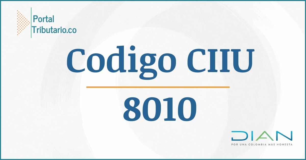 Actividad-o-Código-CIIU-8010