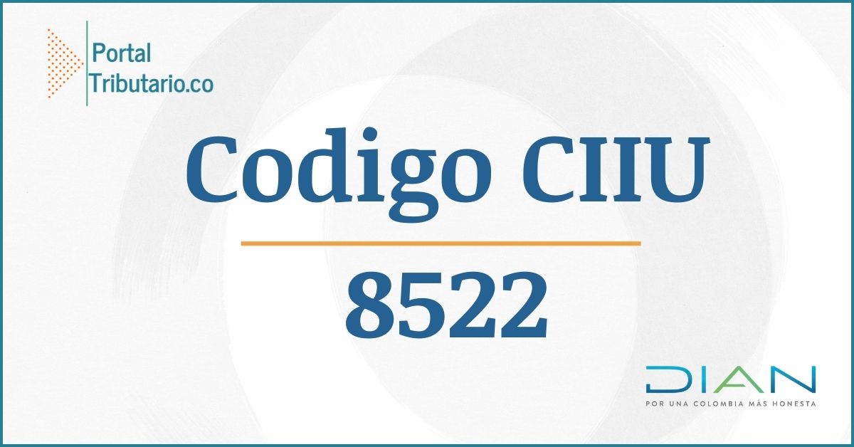 Actividad-o-Código-CIIU-8522