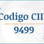 Código CIIU 9499 Actividades Económicas DIAN