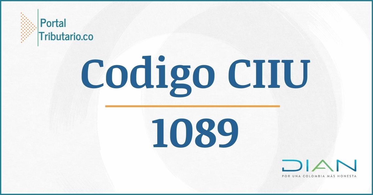 La-Actividad-o-Código-CIIU-1089