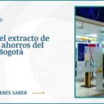 Detalles del extracto de cuenta de ahorros del Banco de Bogotá
